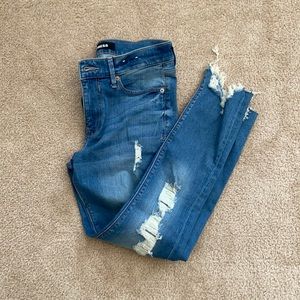 Express stretch skinny jeans